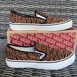 Vans Slip-On SF Animal Stripes Black/Marshmallow WMNS